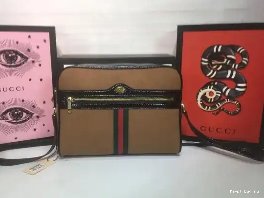 First bag ru Gucci Small Bag Shoulder Suede Ophidia 0521